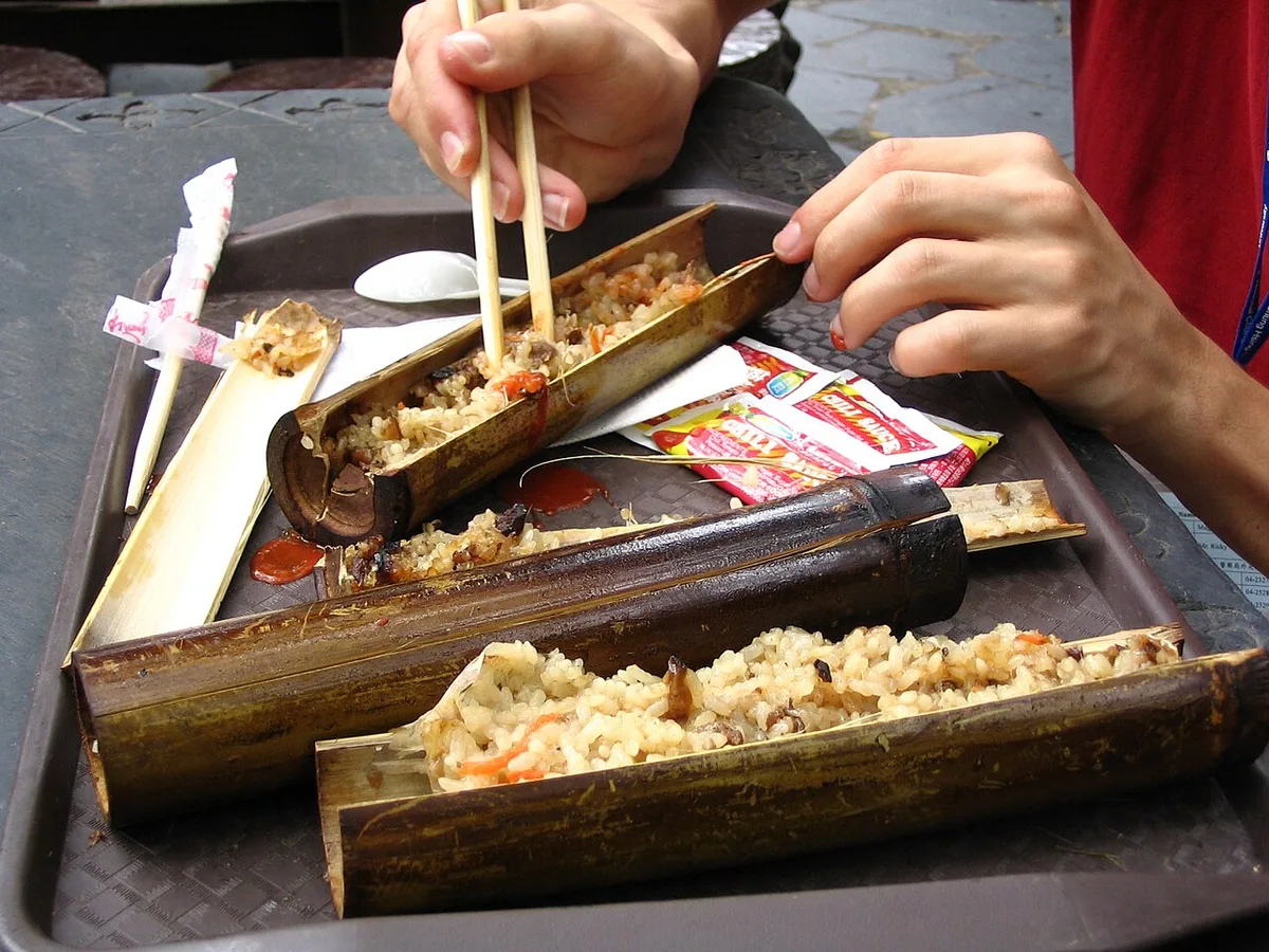 飲食示意圖：Traditional Taiwanese Food