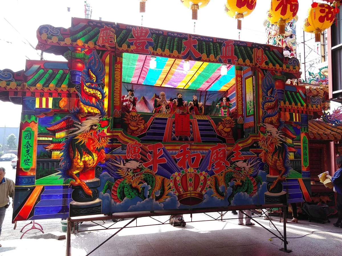 戲曲、偶戲與童玩示意圖：台灣酬神布袋戲1