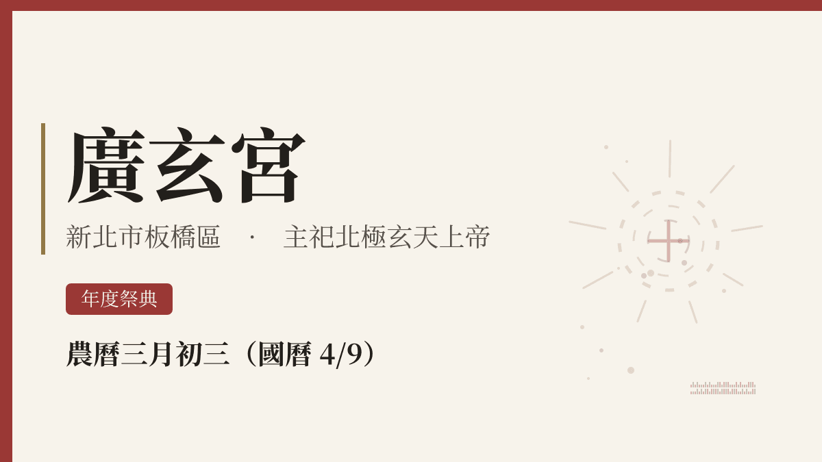 廣玄宮宮廟資料卡