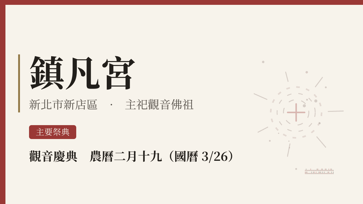 鎮凡宮宮廟資料卡