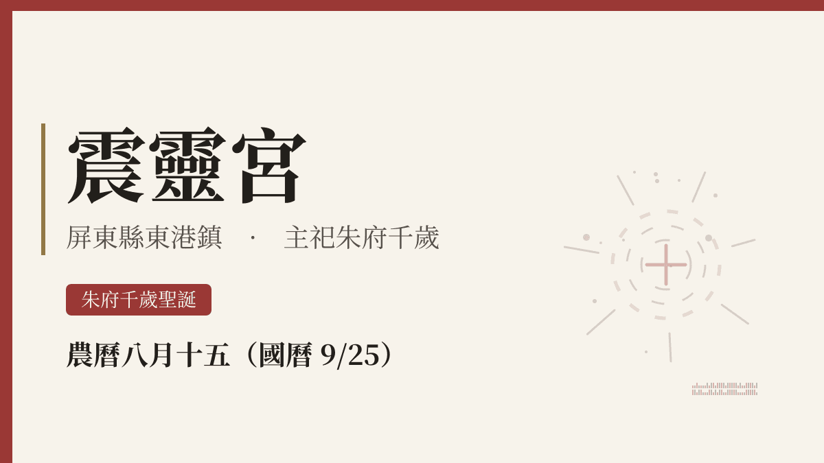 震靈宮宮廟資料卡