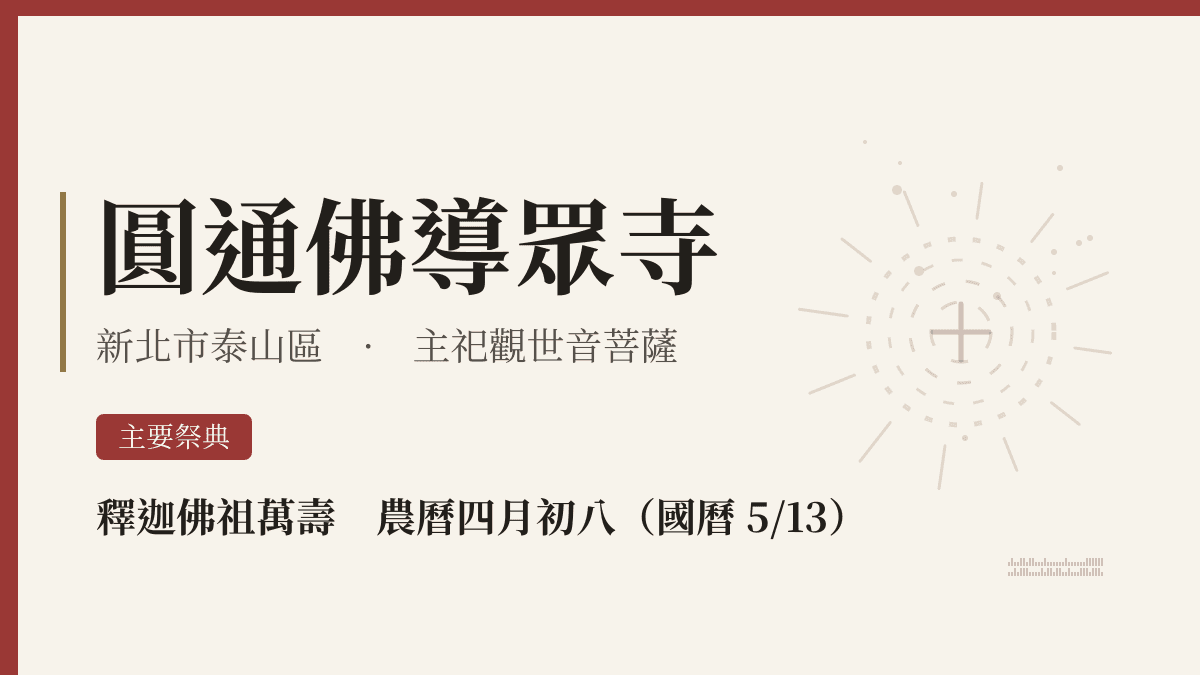 圓通佛導眾寺宮廟資料卡
