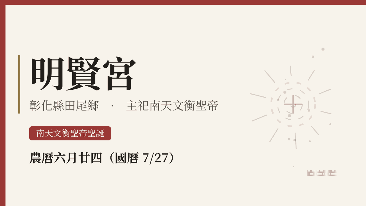 明賢宮宮廟資料卡