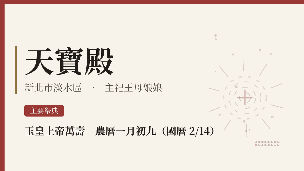 天寶殿宮廟資料卡