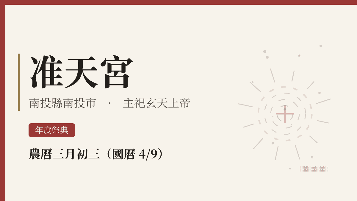 准天宮宮廟資料卡