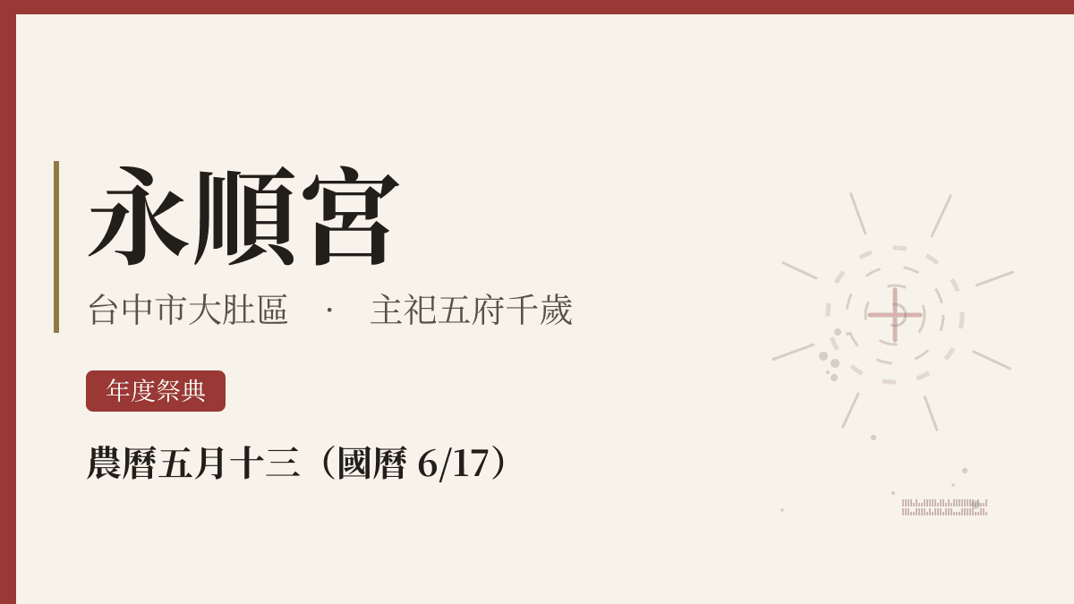 永順宮宮廟資料卡